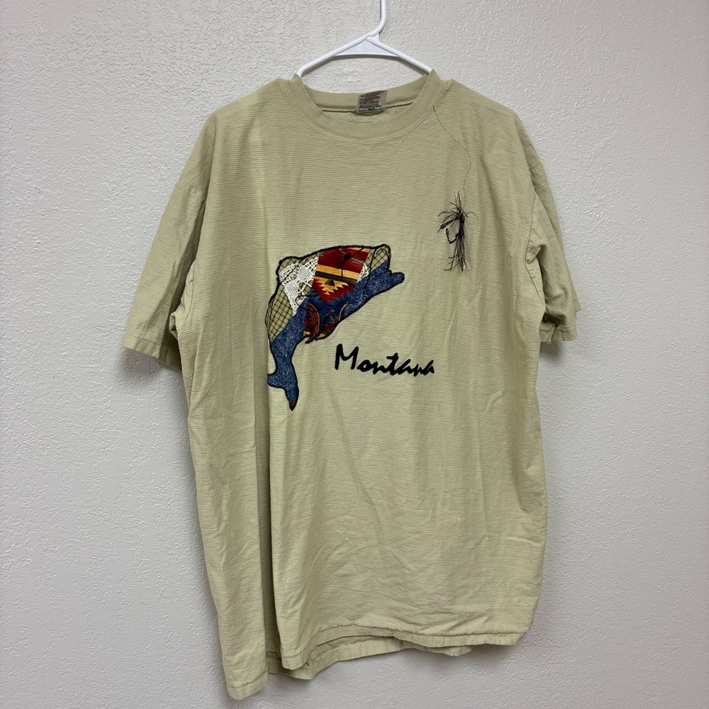 Vintage Montana Fishing Shirt